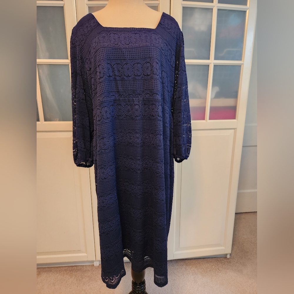 Suzanne Betro Lace Dress 3X